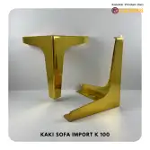 Kaki Sofa K100 Stainless New Model
