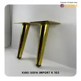 Kaki Sofa K103 Stainless New Model