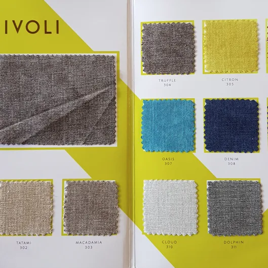 Bahan Kain Polos Rivoli Linen 2 rivoli